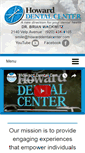 Mobile Screenshot of howarddentalcenter.com